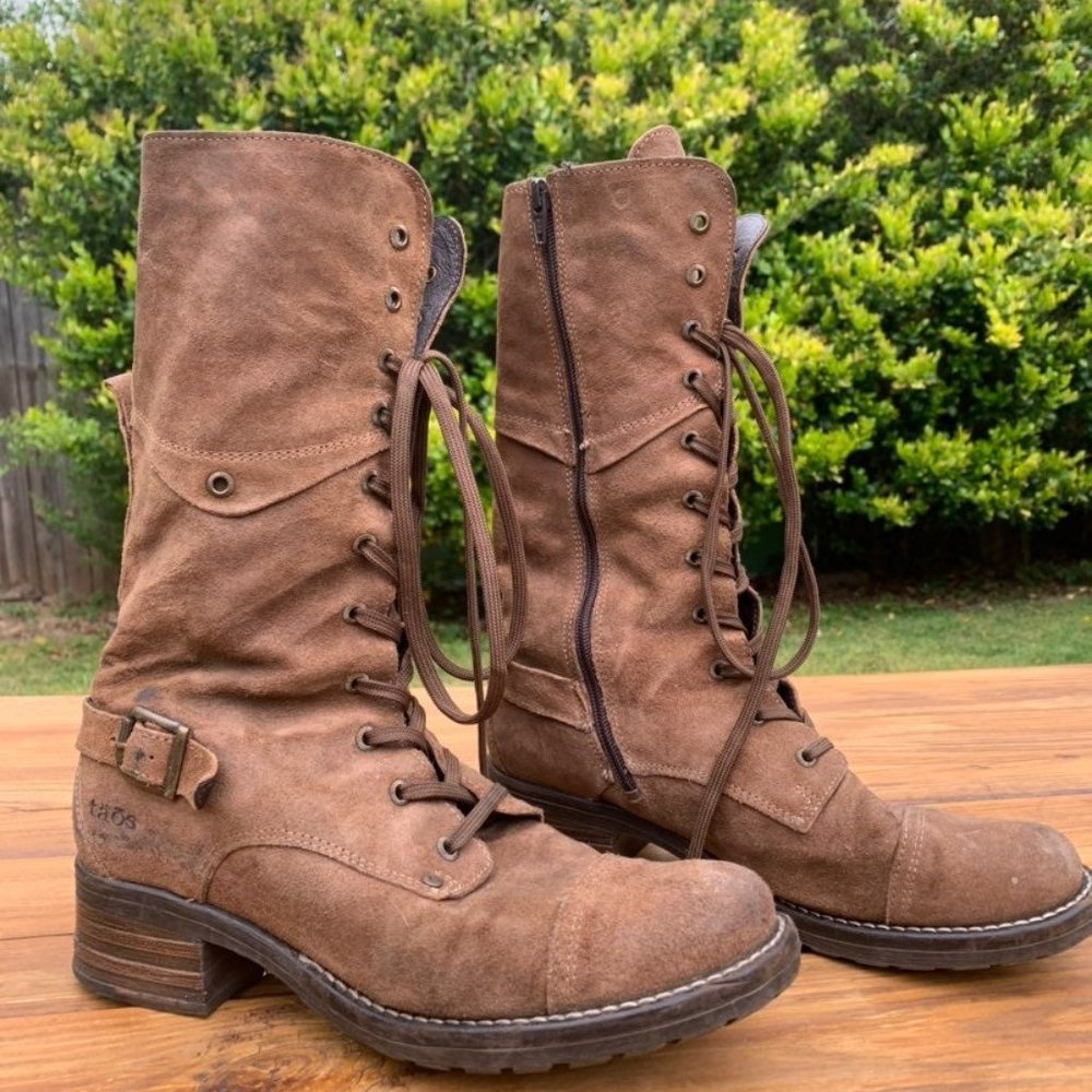Taos tall crave boots size 40